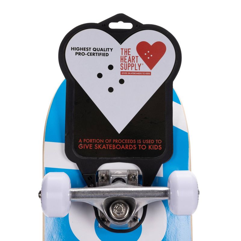 The Heart Supply Skateboard &#8211; Bright Blue, 4 of 13
