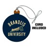 Brandeis University Judges Logo Wood Christmas Tree Holiday Ornament - 2 of 4