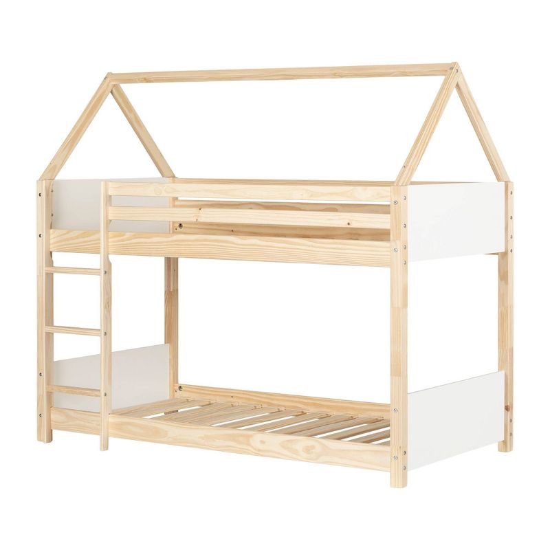 Sweedi House Kids&#39; Bunk Beds White/Natural - South Shore, 1 of 19