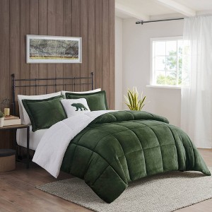 Woolrich Alton Plush to Faux Shearling Down Alternative Comforter Set - 1 of 4