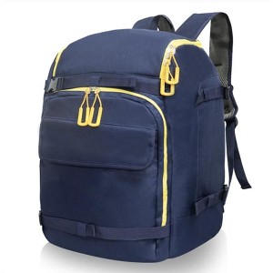 Wikineon 50L Blue Travel Ski Backpack – Perfect for Ski Travel with Ample Storage, Sleek Design, and Durable Build for All Winter Adventures - 1 of 4