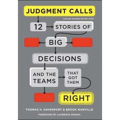 Judgment Calls - by  Thomas H Davenport & Brook Manville (Hardcover)