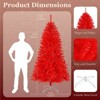 Hyleory 6ft-7.5ft Decorative Artificial Christmas Tree - 4 of 4