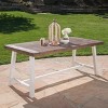 NicBex 71Inch Rectangle Dining Table for 6 to 8,Modern Kitchen Table with Brown Tabeltop and Metal Legs - 2 of 4