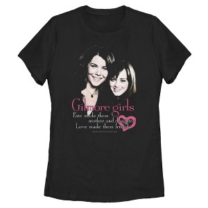 Womens Gilmore Girls Love Made Them Friends T Shirt - 1 of 4