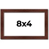 PosterPalooza | Panoramic Classic Modern Brown Frame - UV Acrylic, Foam Board Backing, Hanging Hardware - 2 of 4