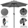 Yaheetech 9FT Outdoor Patio Umbrella with Crank and Push Button to Tilt - 4 of 4