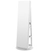 SONGMICS 6 LEDs Lockable Mirror Jewelry Cabinet, Jewelry Organizer, Standing Jewelry Armoire, Frameless Full-Length Mirror, 3 Storage Shelves - 2 of 4