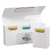 Monster Protectors Trading Card Triple Deck Storage Box  White  Self-Locking Magnetic Closure - Fits Yugioh  Pokemon  Magic the Gathering Cards - 2 of 3