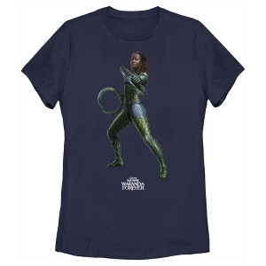Women's Black Panther: Wakanda Forever Nakia Rings T-Shirt - 1 of 4