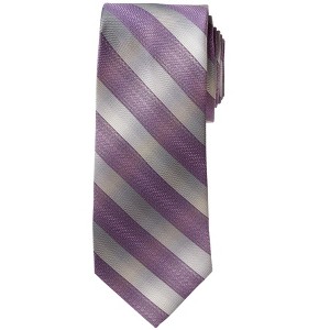 KingSize Men's KS Signature Collection Classic Stripe Tie - 1 of 2