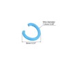 Unique Bargains Carbon Steel DIY Crafts Jewelry Making Open Connector Jump Rings 100 Pcs - 2 of 4