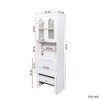NicBex 10-Shelf Cubbyhole Bookcase, 53.15" Wooden Storage Bookshelf with Label Tags,  Bookcase Display Stand - 3 of 4