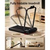 4-in-1 Walking Pad with 15% Incline, Portable Under Desk Treadmill, Foldable Treadmills for Home and Office, 2.5 HP Quiet Walking Pad Treadmill - 4 of 4