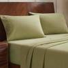 Flannel Cotton Solid Pillowcases, Set of 2 by Blue Nile Mills - 2 of 3