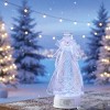 Lighted Holiday Snowman Snow Globe with USB Option – 10"H by Melrose - 2 of 3