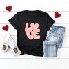 Simply Sage Market Women's Valentines Love Pink Short Sleeve Graphic Tee - 3 of 4