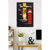 Trends International Star Wars: Moving At Lightspeed - Landspeeder Framed Wall Poster Prints - 2 of 4
