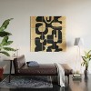 Nadja Modern Abstract Shapes 1 Wood Wall Mural - society6 - 2 of 2
