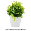 Unique Bargains Artificial Plants Luo Han Guo Plant Plastic Light Green 1 Pc - 3 of 4