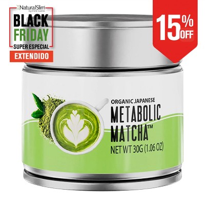 NaturalSlim Japanese Organic Matcha Powder Green Tea -30 grams