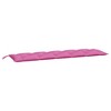 vidaXL Garden Bench Cushion Pink 70.9 in.x19.7 in.x2.8 in. Oxford Fabric - 2 of 4