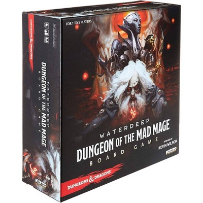 Dungeons & Dragons Waterdeep: Dungeon of The Mad Mage Adventure System Board Game (Standard Edition)