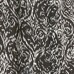 black ikat