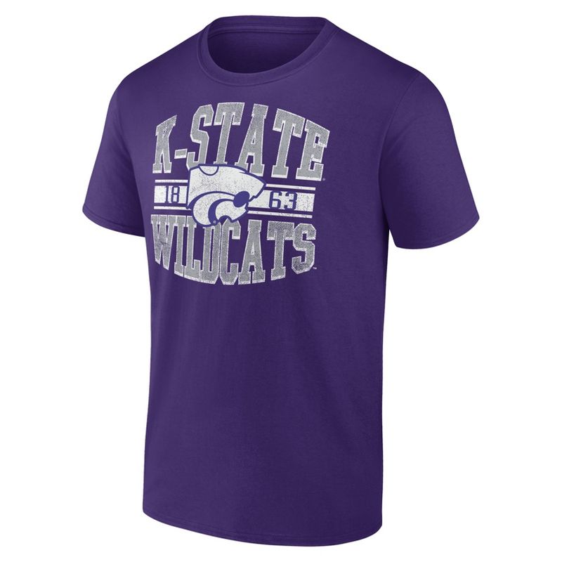 NCAA Kansas State Wildcats Men&#39;s Cotton T-Shirt, 2 of 4