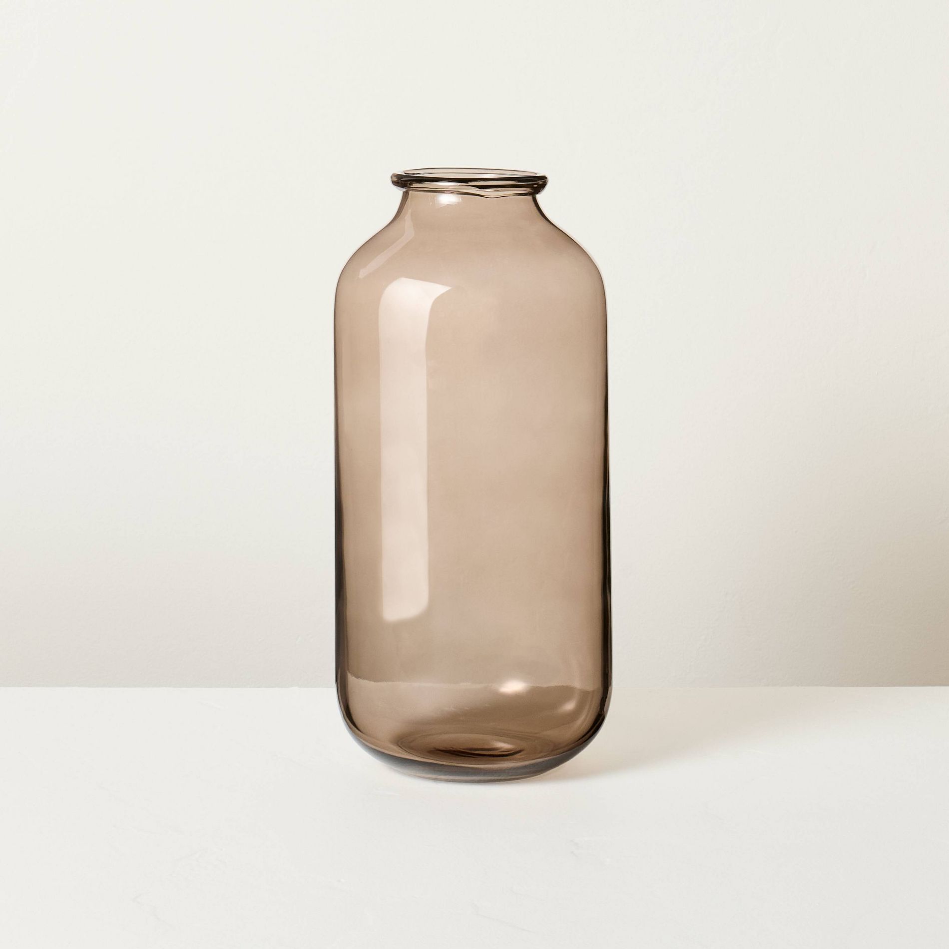Glass Vase Tan - Hearth & Hand™ with Magnolia