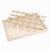 Unique Bargains Stackable Velvet Jewelry Organizer Trays with Removable Dividers for Drawer Set of 2 - 4 of 4