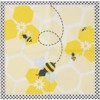 Blue Panda 150-Pack Disposable Paper Napkins Kids Birthday Party Supplies, Bumble Bee Design, 6.5x6.5" - 4 of 4