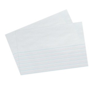 Zaner-Bloser Picture Story Paper, Grade 1, 5/8" x 5/16" x 5/16" Ruled Long, 18" x 12", 250 Sheets (Pack of 2) - 1 of 1