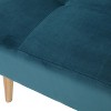 Vynxaria Versatile Square Ottoman ¨C Stylish Seating & End Table in One - 4 of 4