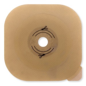 CeraPlus Trim to Fit Ostomy Barrier Adhesive without Tape 70 mm Flange 5 per Box 15104 - 1 of 2
