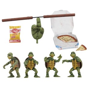 NECA Teenage Mutant Ninja Turtles Action Figure Set Baby Turtles