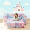 Hooseng Modular Sofa, Folding Game Sofa, Convertible Sofa Furniture, Lazy Boy Sofa, Foam Block Game Sofa for Game Rooms - 4 of 4