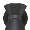 John Timberland Vance Modern Outdoor Wall Light Fixtures Set of 2 Black LED Dark Sky Swivel Head 8" for Post Exterior Barn Deck House - 2 of 4