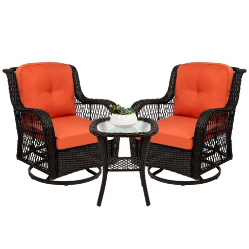 Rocking bistro patio online set