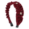 Unique Bargains Women's Butterfly Rhinestone Hairband 1 Pc - 3 of 4