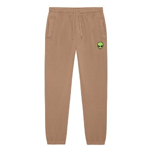 Dalix Alien Embroidered Sweat Pant Soft Heavy Weight Fleece Relaxed Fit Lounge Mens - 1 of 4