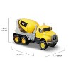 CAT Metal 3pk Concrete Mixer/ Dump Truck and Grader - image 4 of 4