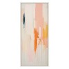 Kate & Laurel All Things Decor 18"x40" Sylvie Fiesta Abstract Framed Canvas by Amy Lighthall White - 2 of 4
