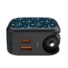 Marvel Fantastic 4 Pattern 18-Watt 2 in 1 USB A/C Charger - 2 of 3