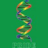 Adult Design By Humans DNA Rainbow Pride By T-Shirt - 2 of 2