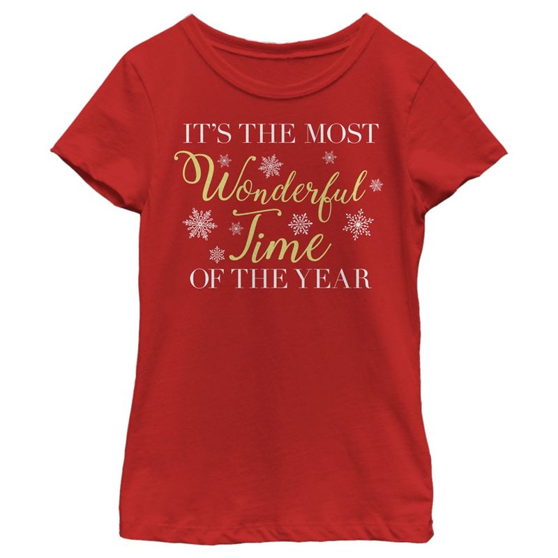 Girl's Lost Gods It’s the Most Wonderful Time of the Year T-Shirt, 1 of 6