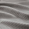 100% Cotton Ultra Soft Solid Bed Blanket, Waffle Weave Lightweight Breathable Blanket for Hot Season - 2 of 4