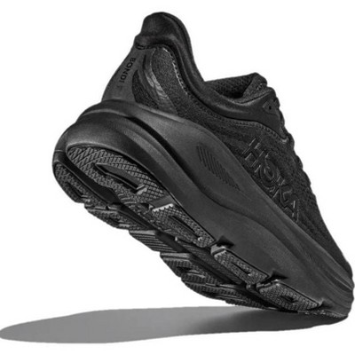 HOKA Men's Bondi 9 Running Shoes Black/Black, Size 9 — фото 4