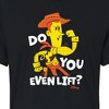 Women's - Disney - Do You Even Lift Cropped Graphic T-Shirt - image 2 of 4