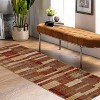 Modern Farmhouse Wide Striped Indoor Runner or Area Rug by Blue Nile Mills - 2 of 4
